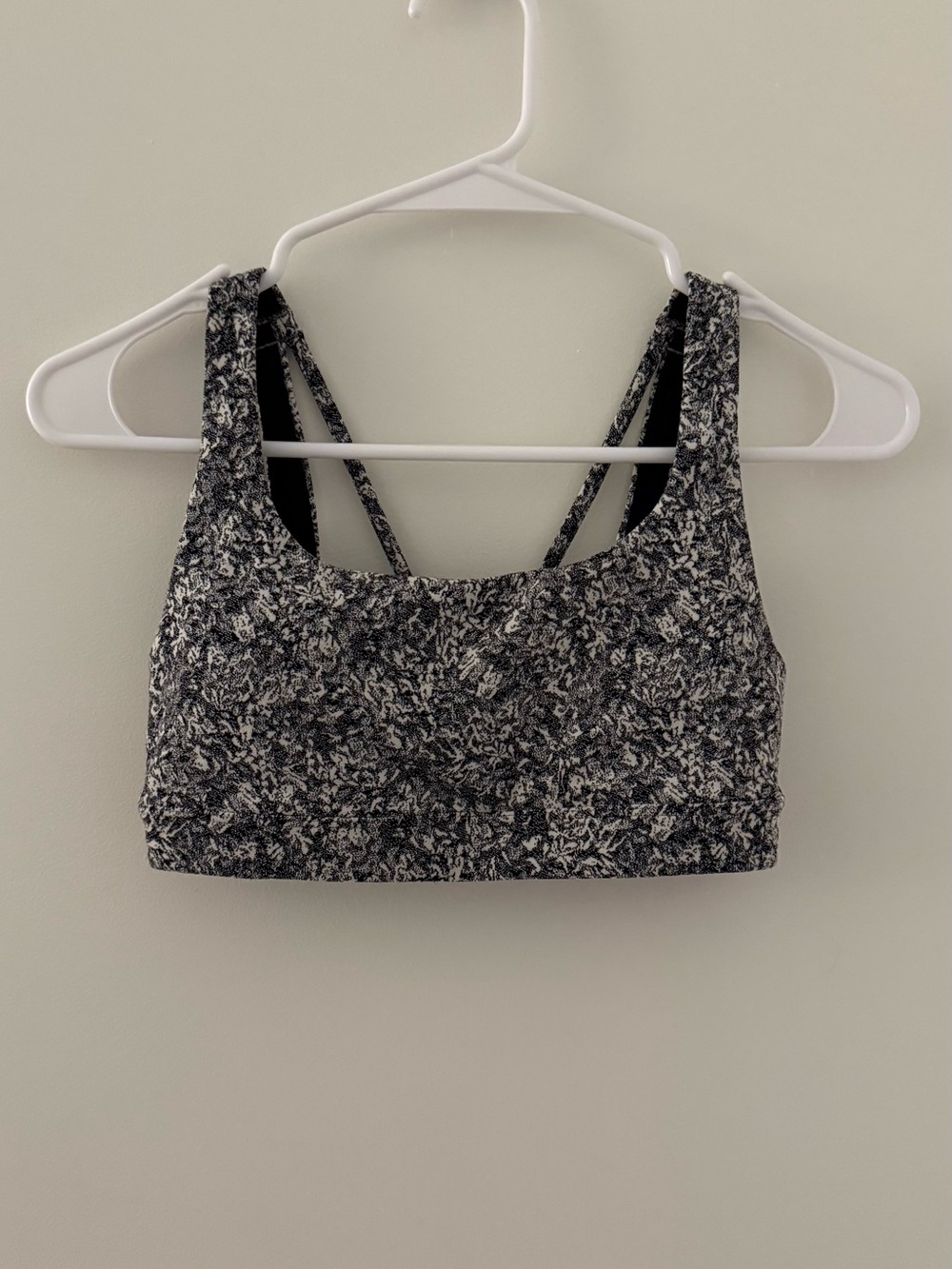 Athleta Exhale Moonflower Jacquard Bra A-C